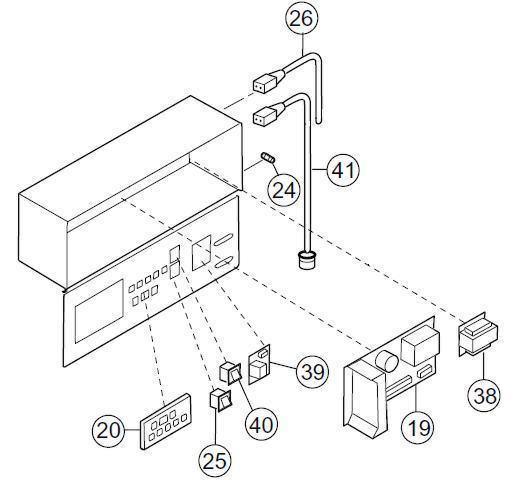Exploded Diagram for CONTROL PANEL