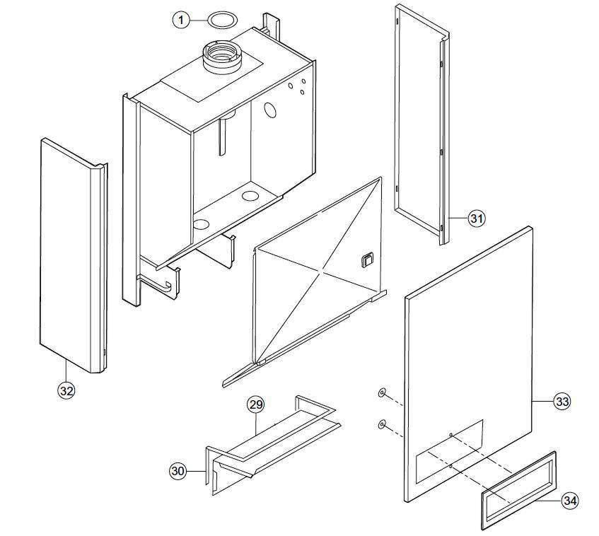 Exploded Diagram for CASE ASSEMBLY