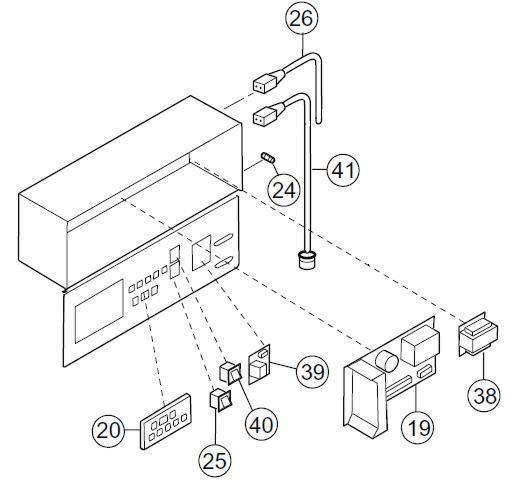 Exploded Diagram for CONTROL PANEL