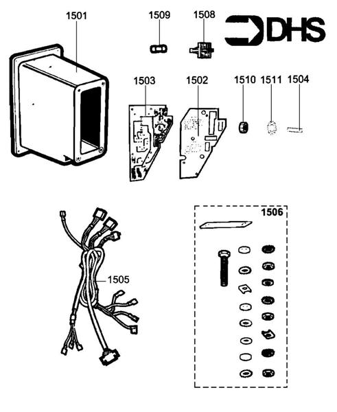 Exploded Diagram for ELECTRICAL BOX
