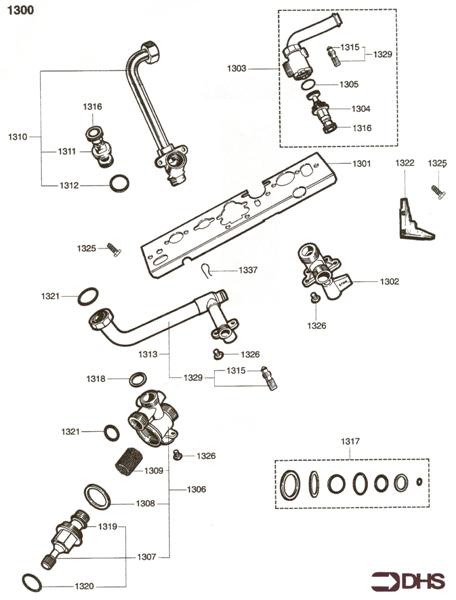 Exploded Diagram for PIPE CONNECTIONS
