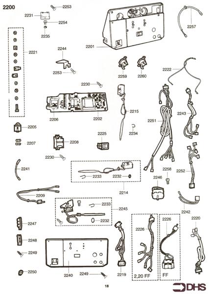 Exploded Diagram for ELECTRICAL BOX ASSY
