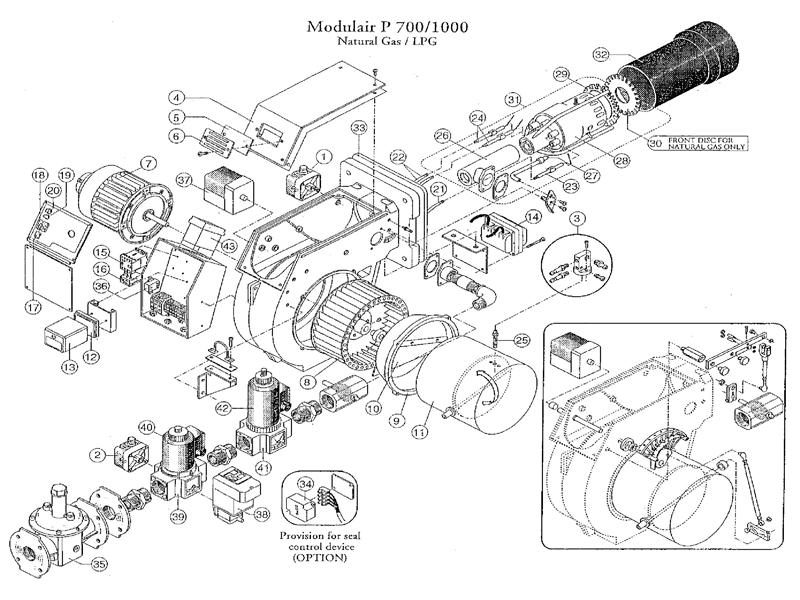 Exploded Diagram for ALL PARTS