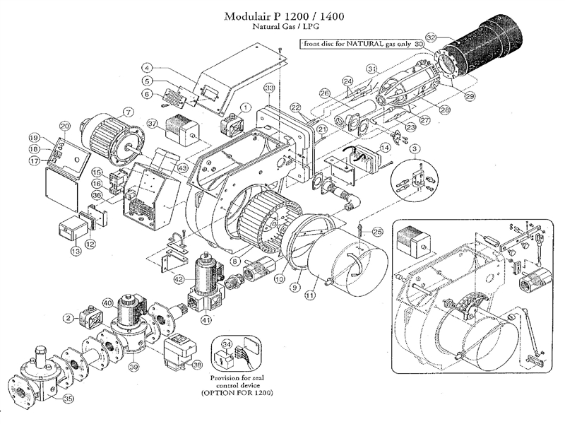 Exploded Diagram for ALL PARTS