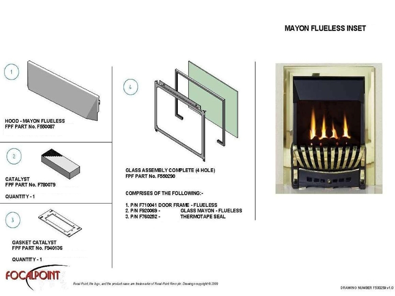 Exploded Diagram for FIRE FRONT