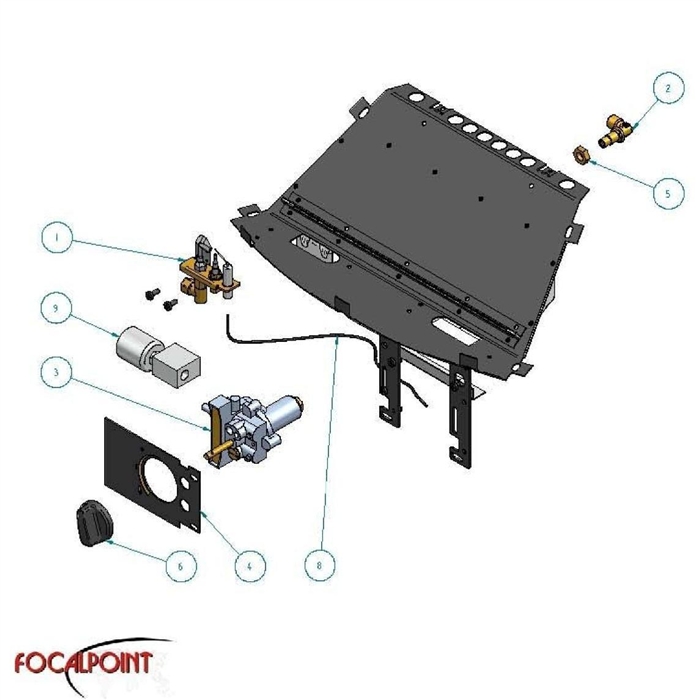 BURNER TRAY ASSEMBLY logo