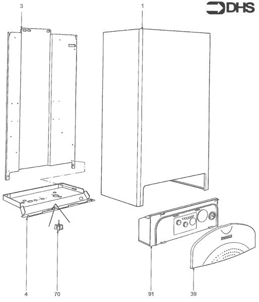 Exploded Diagram for CASING