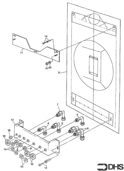 Exploded Diagram for JIG BRACKET & COCKS