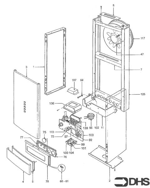 Exploded Diagram for CASING