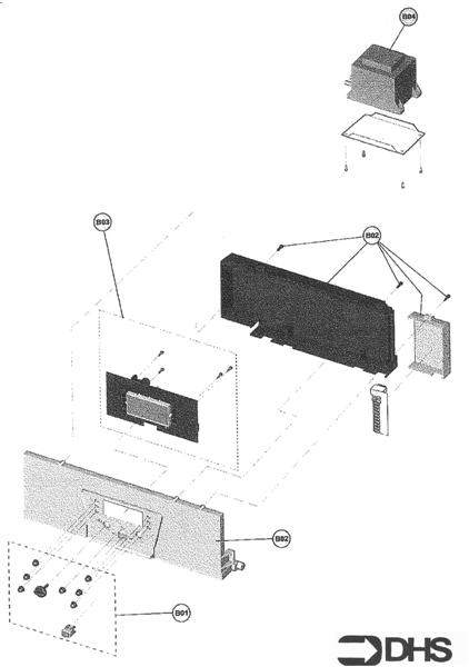 Exploded Diagram for WIRING ASSEMBLY