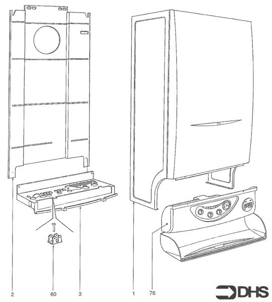 Exploded Diagram for CASING ASSY