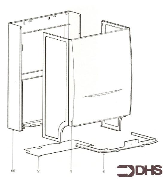 Exploded Diagram for CASING ASSY
