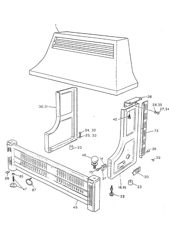 Exploded Diagram for CANOPY