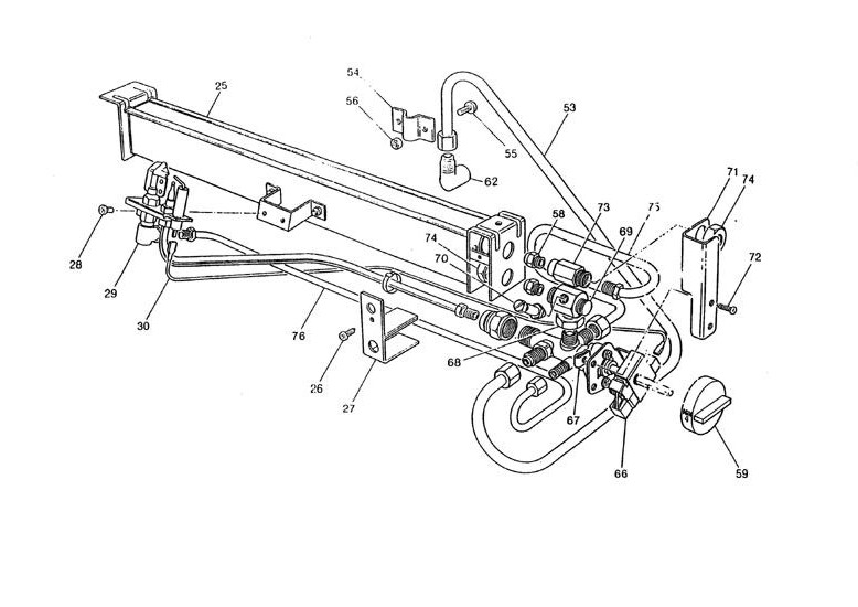 Exploded Diagram for GAS PARTS