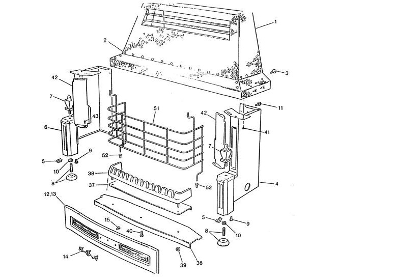Exploded Diagram for CANOPY