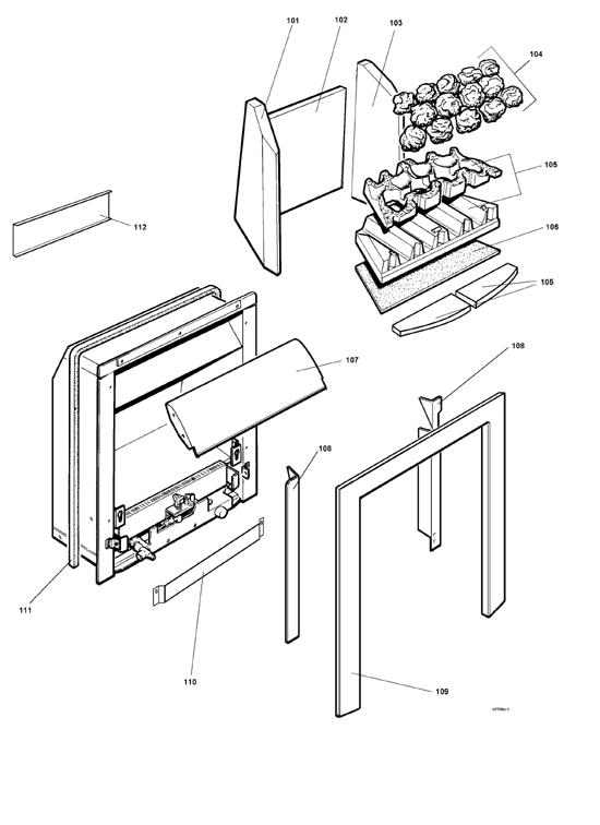 Exploded Diagram for SURROUND & COALS