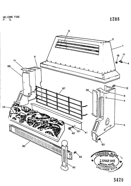 Exploded Diagram for CANOPY