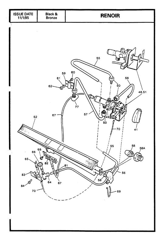Exploded Diagram for GAS PARTS