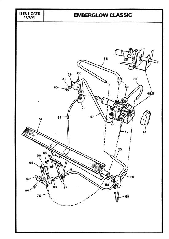 Exploded Diagram for GAS PARTS