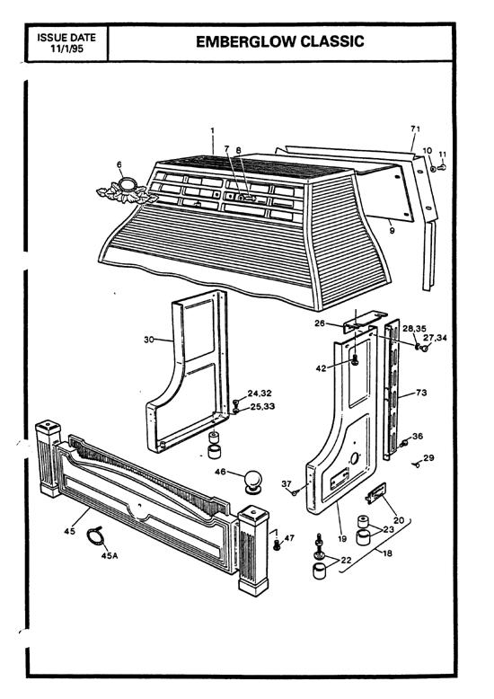 Exploded Diagram for CANOPY