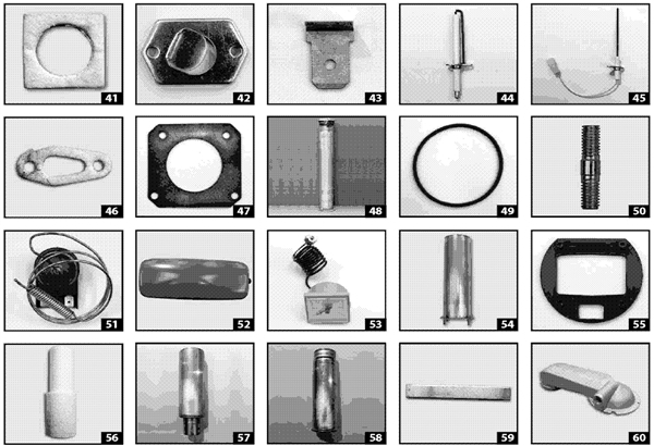 Exploded Diagram for EXPLODED VIEW 3 ELECTRODE