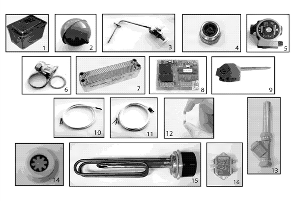 Exploded Diagram for ALL PARTS