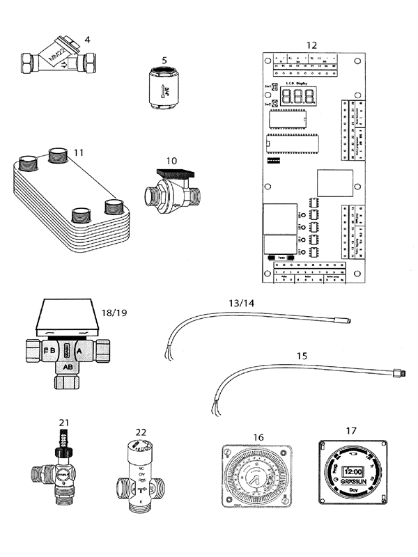 Exploded Diagram for ALL PARTS