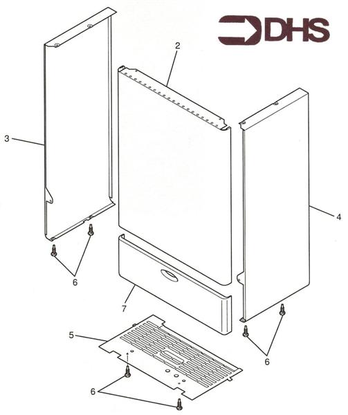 Exploded Diagram for CASING