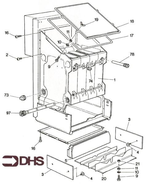 Exploded Diagram for WATERWAY