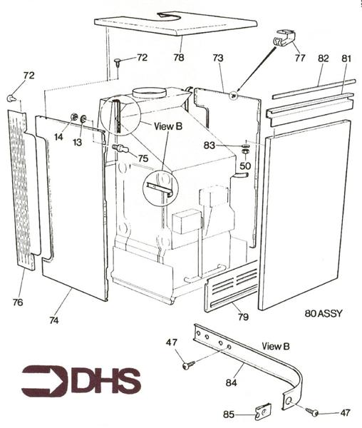 Exploded Diagram for OUTER PANEL ASSY