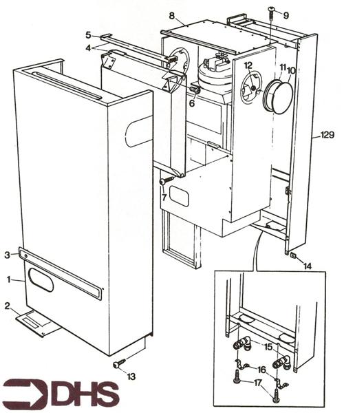 Exploded Diagram for CASING ASSY