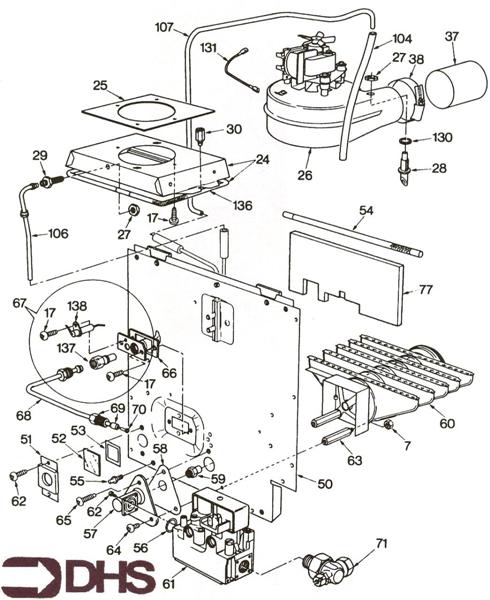 Exploded Diagram for FAN ASSY