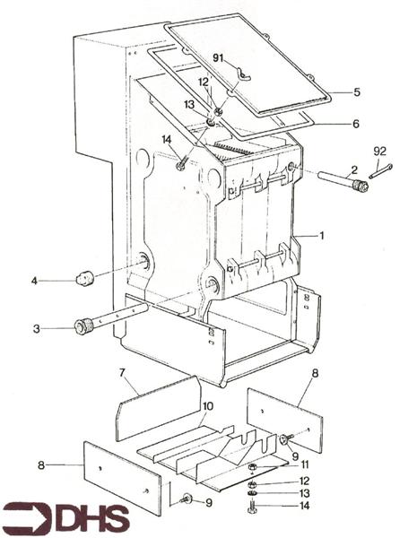 Exploded Diagram for BOILER