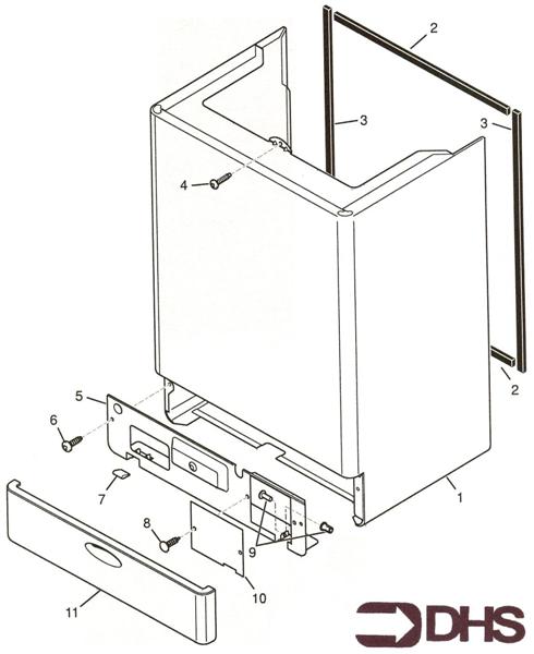 Exploded Diagram for CASE SEAL SIDE