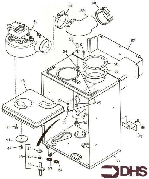Exploded Diagram for FAN