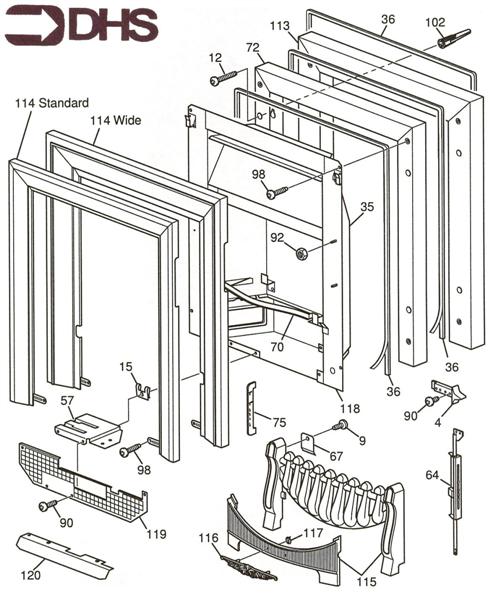 Exploded Diagram for CASING