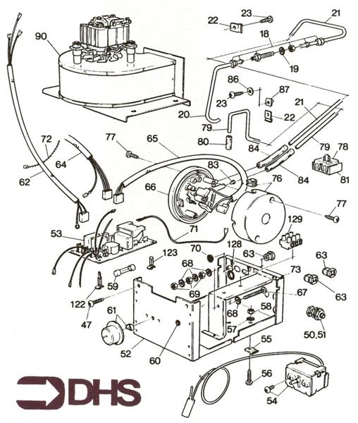 Exploded Diagram for FAN