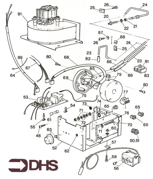 Exploded Diagram for FAN