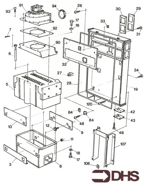 Exploded Diagram for FAN