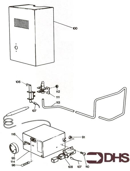 Exploded Diagram for PILOT ASSY