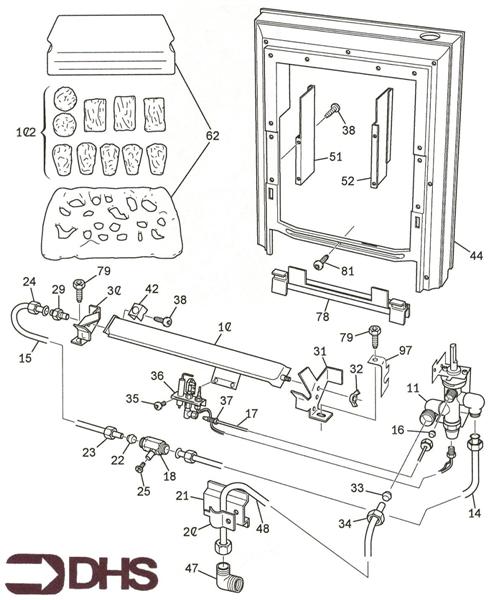 Exploded Diagram for UPPER CASING ASSY