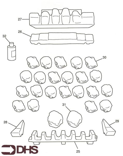 Exploded Diagram for FUEL SUPPORT ASSY