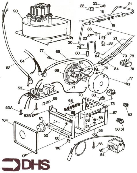 Exploded Diagram for FAN