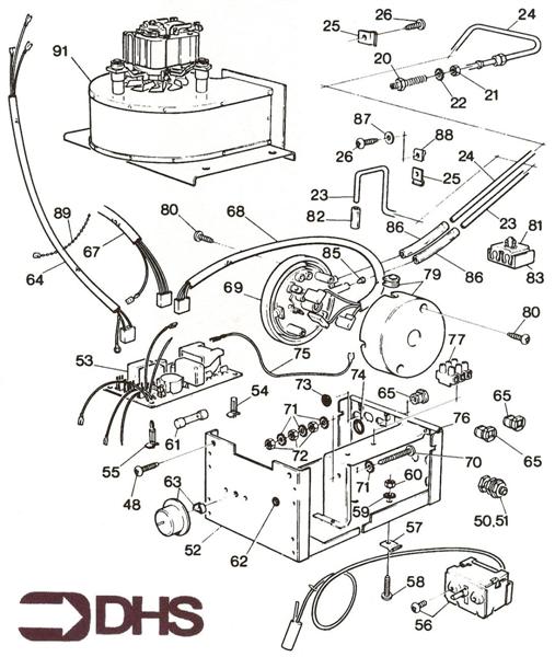 Exploded Diagram for FAN