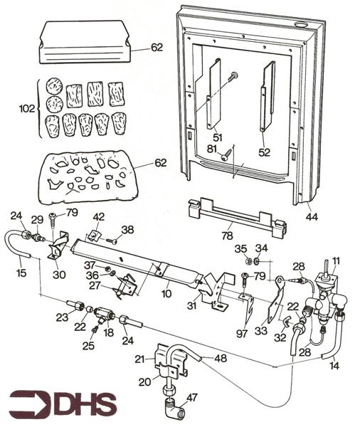 UPPER CASING ASSY logo