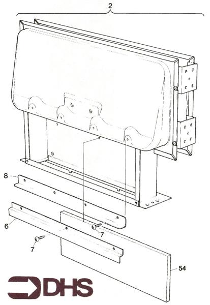 Exploded Diagram for HEAT EXCHANGER