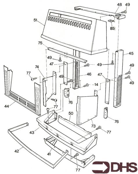 Exploded Diagram for CASING