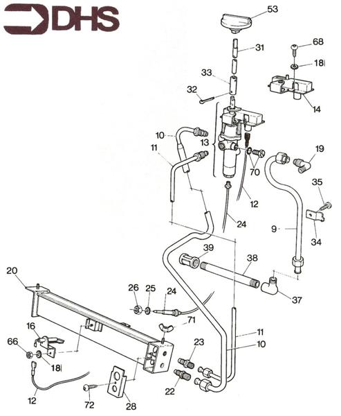 Exploded Diagram for BURNER