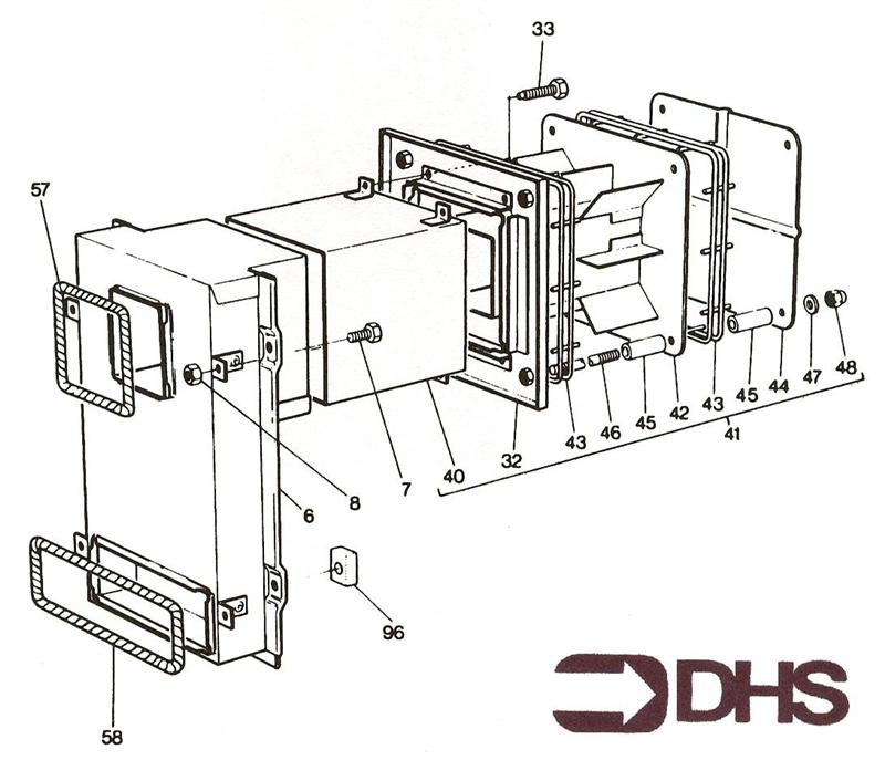 Exploded Diagram for FLUE SECTION