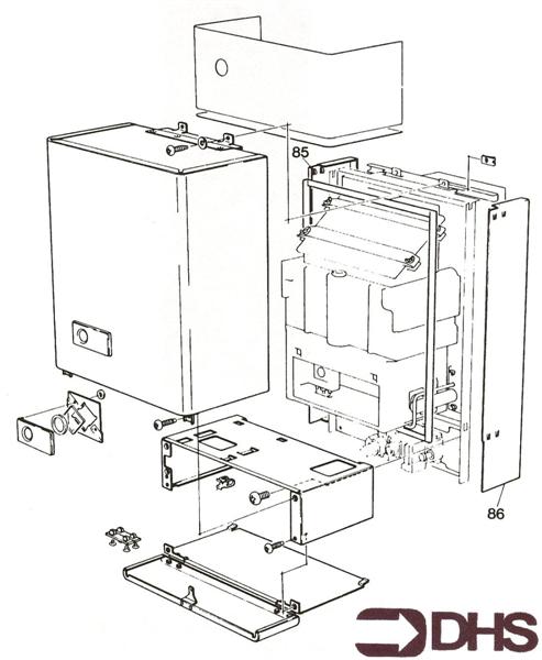 Exploded Diagram for CASING 1